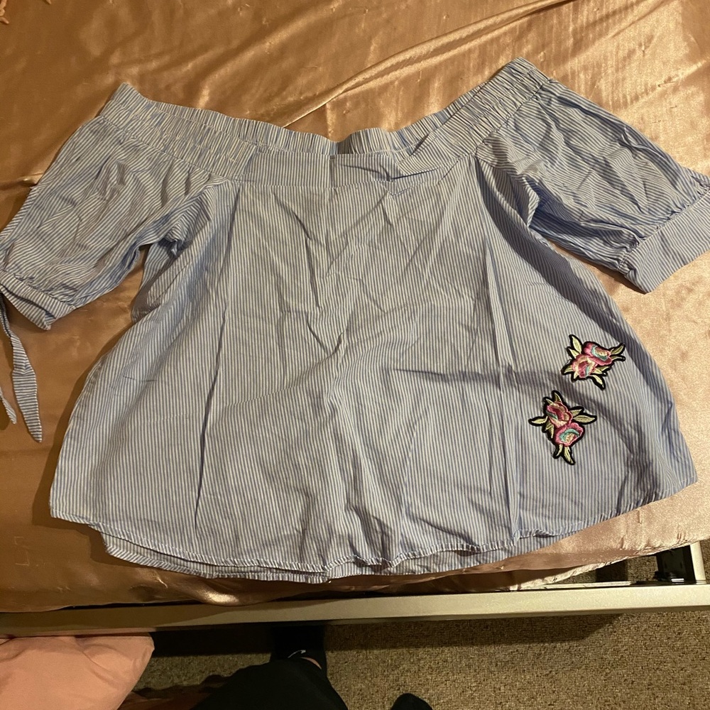 Off the shoulder blouse